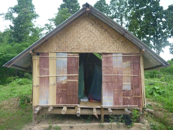Our bamboo hut